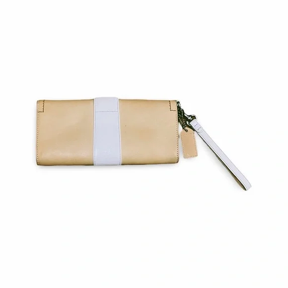RARE! Coach Vintage Soho Two Toned Vachetta Leather Bifold Clutch/Wristlet - Picture 2 of 5